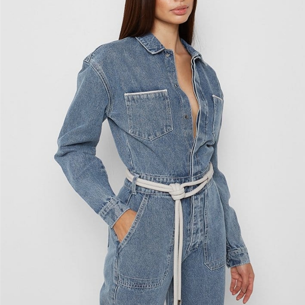 Denim jumpsuit